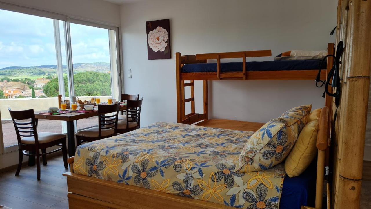 Chambres D'Hotes B&B La Bergeronnette Avec Piscine Couverte Chauffee Bizanet Bagian luar foto